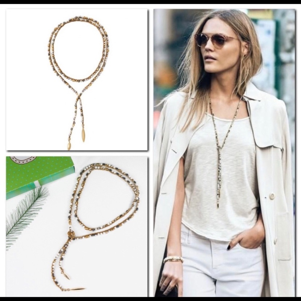 Stella & Dot Lariat Necklace